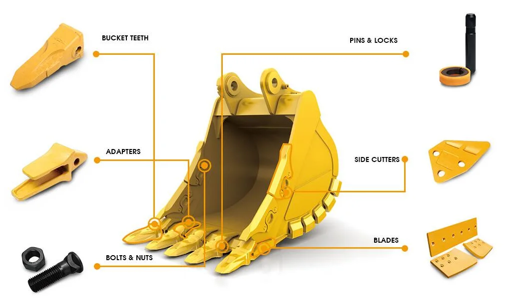 Komatsu Excavator Bucket Teeth for PC200