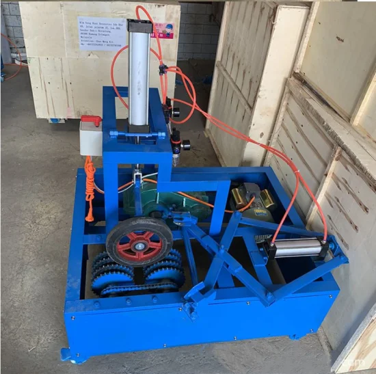 Used Side Wall Waste Strip Truck Rubber Tire Bead Cutting Shredder Machine for Sale Old Tyre Cutter